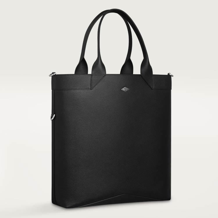 Cartier Losange大号款托特手袋 黑色 小牛皮