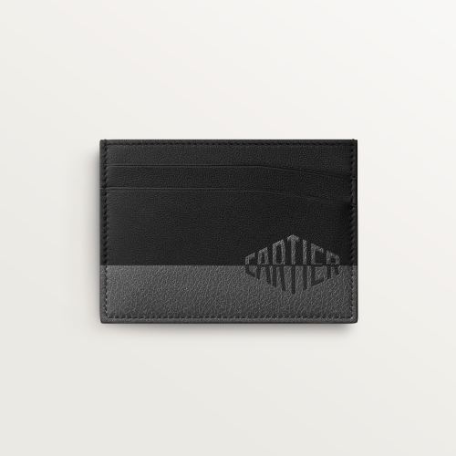 Cartier Losange Shadow系列双层卡片夹