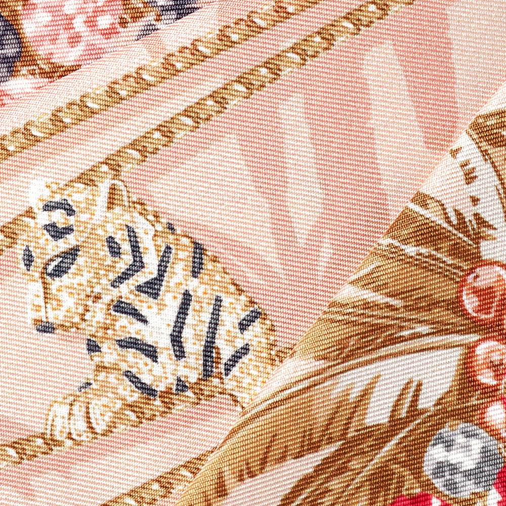 Jewellery Palm Trees图案Bandeau细丝巾