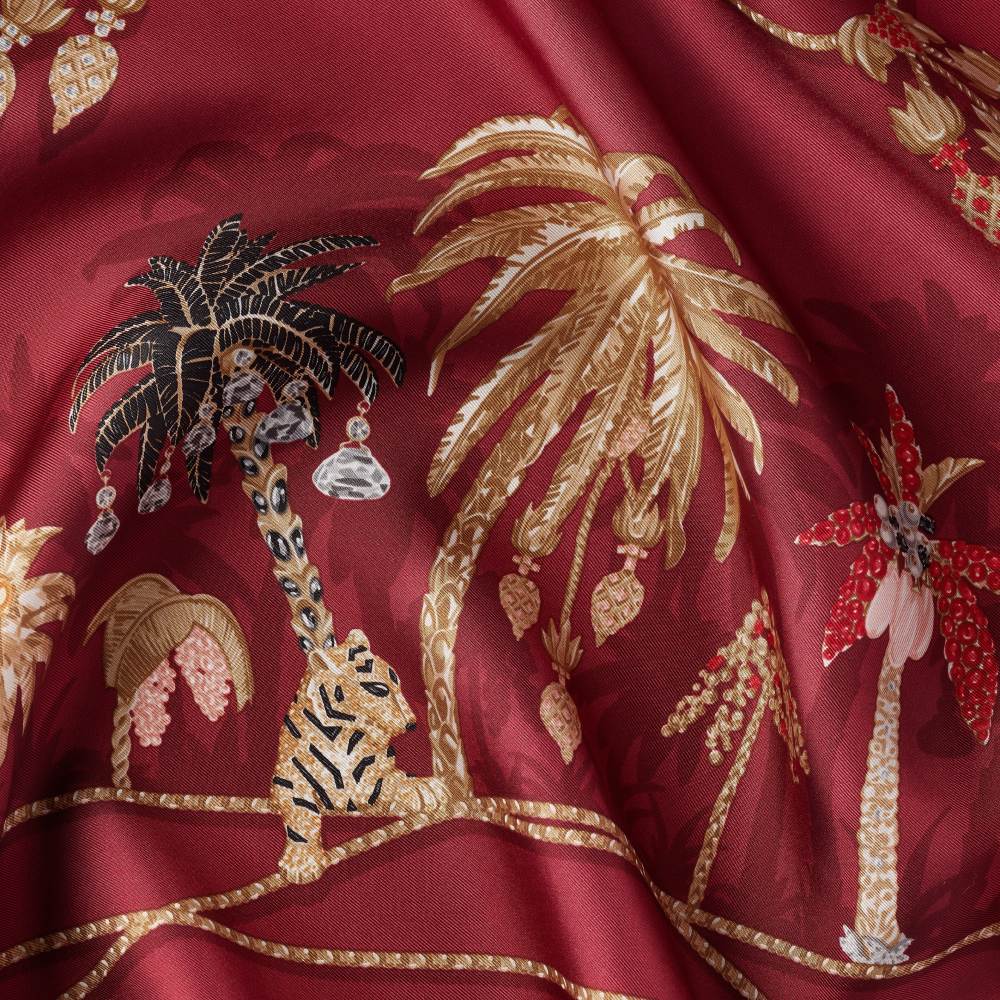  Jewellery Palm Trees图案90方巾