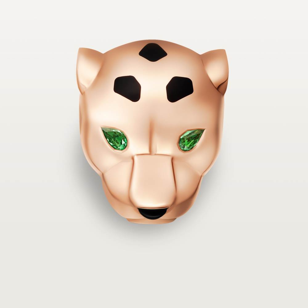 Panthère de Cartier卡地亚猎豹耳钉  18K玫瑰金