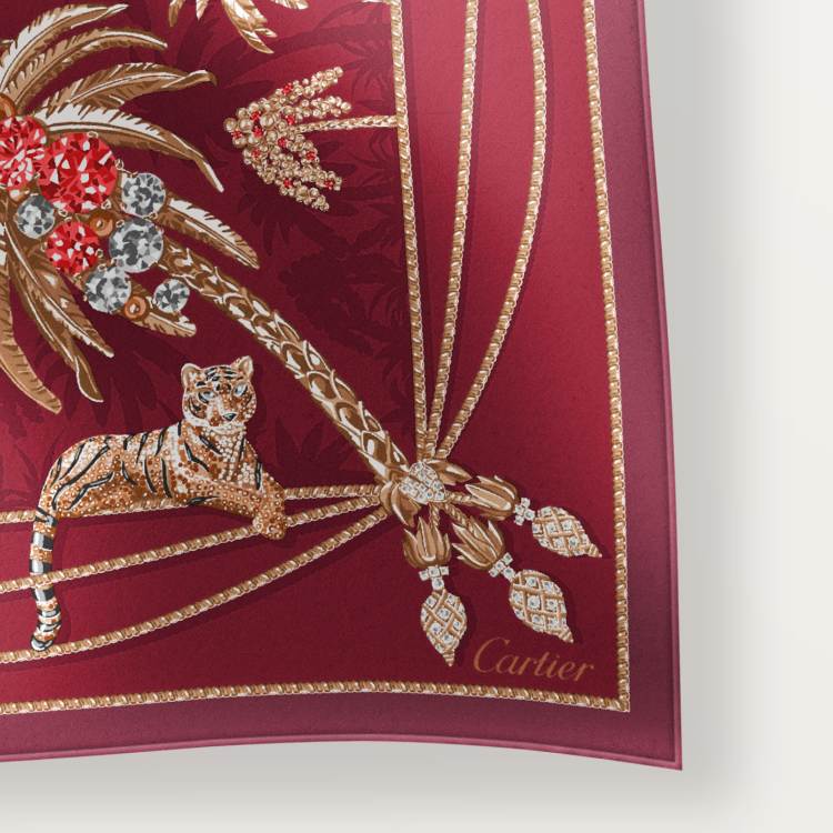  Jewellery Palm Trees图案90方巾