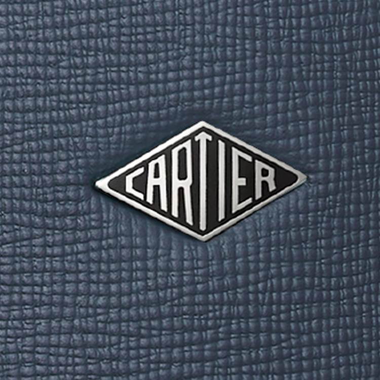 Cartier Losange小号款托特手袋 海军蓝色 小牛皮