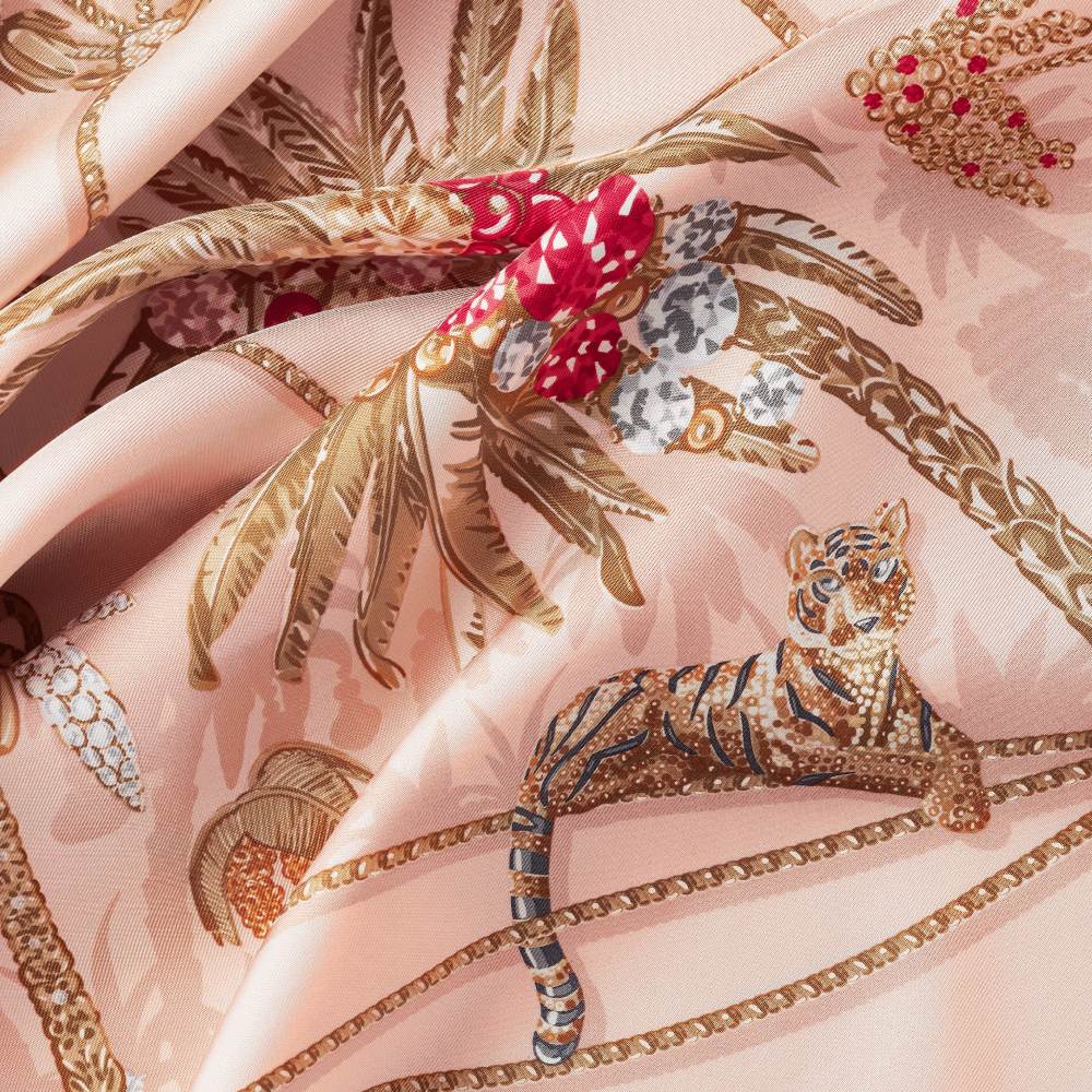 Jewellery Palm Trees图案90方巾
