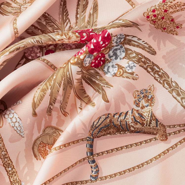 Jewellery Palm Trees图案90方巾