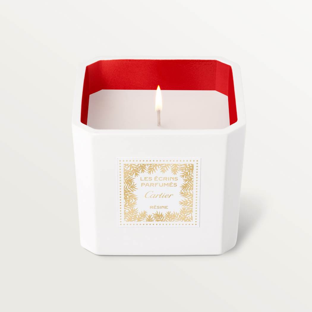 Les Écrins Parfumés Cartier卡地亚香氛蜡烛Résine暖杉松语