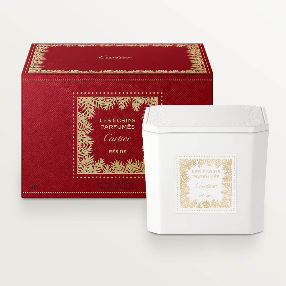 Les Écrins Parfumés Cartier卡地亚香氛蜡烛Résine暖杉松语
