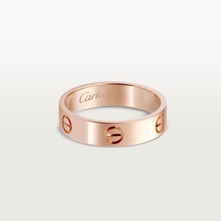 LOVE戒指，经典款  18K玫瑰金