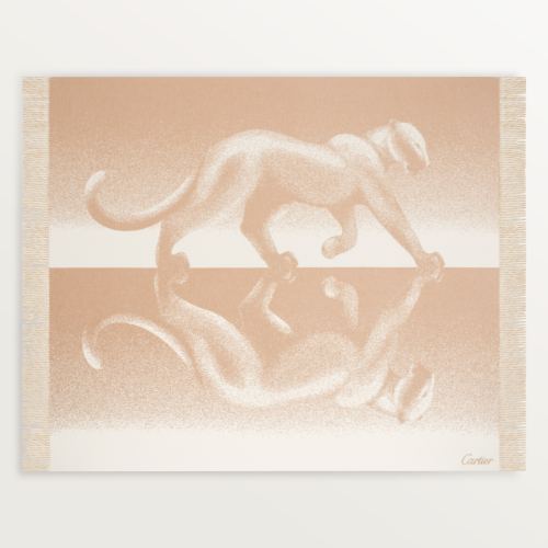 Panthère de Cartier卡地亚猎豹毛毯