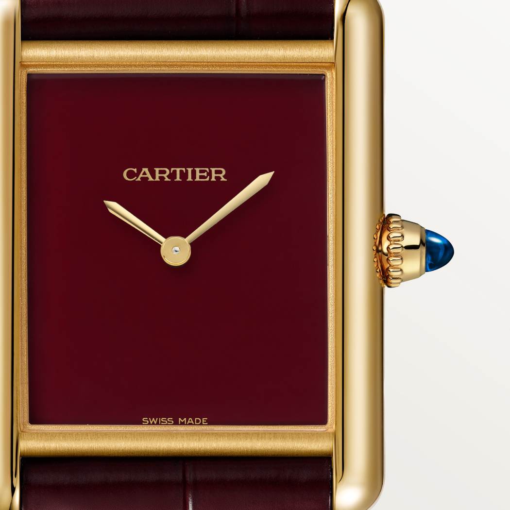 Tank Louis Cartier腕表 大号 18K黄金 手动上链