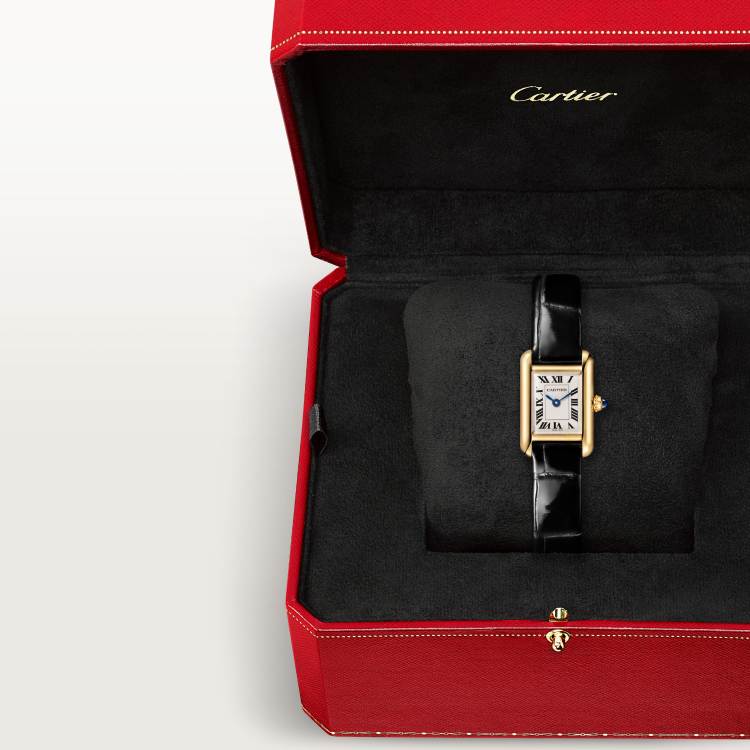 Tank Louis Cartier腕表 Mini 18K黄金 石英