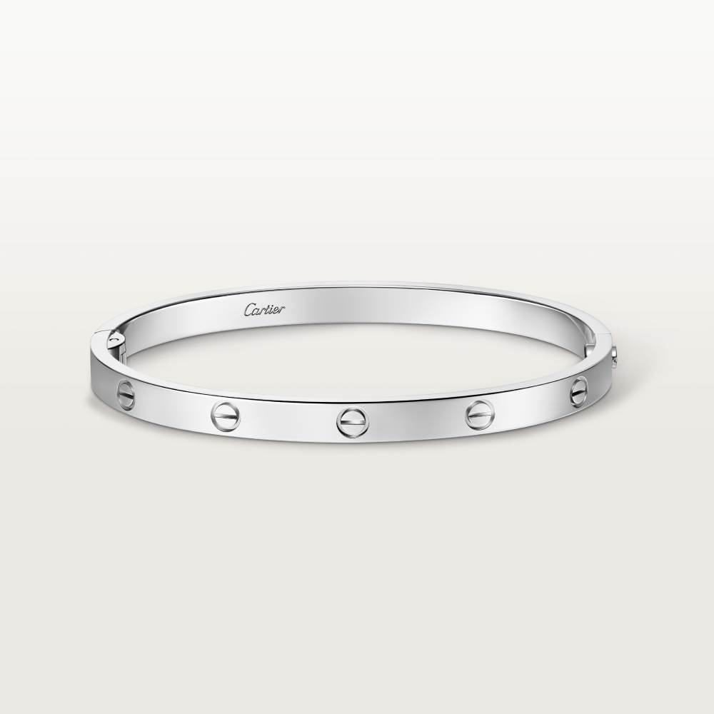LOVE手镯，中号款 18K白金