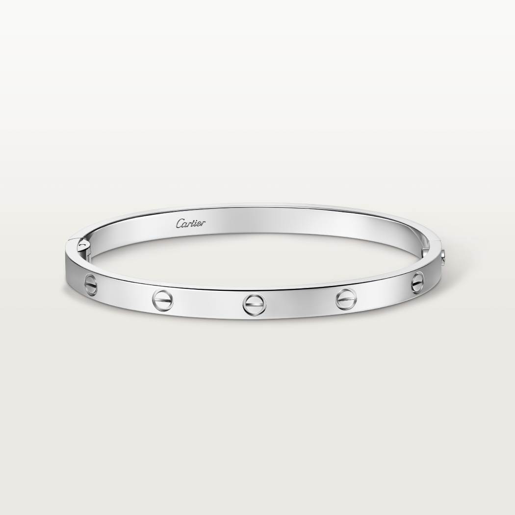 LOVE手镯，中号款 18K白金
