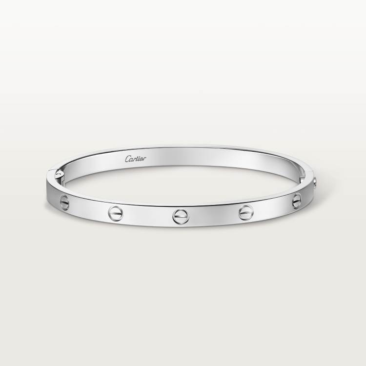 LOVE手镯，中号款 18K白金