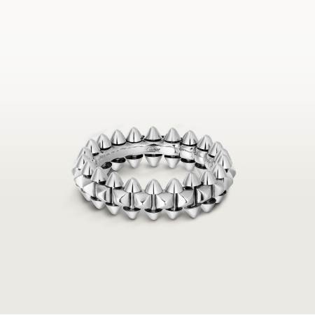 Clash de Cartier戒指，小号款 18K白金
