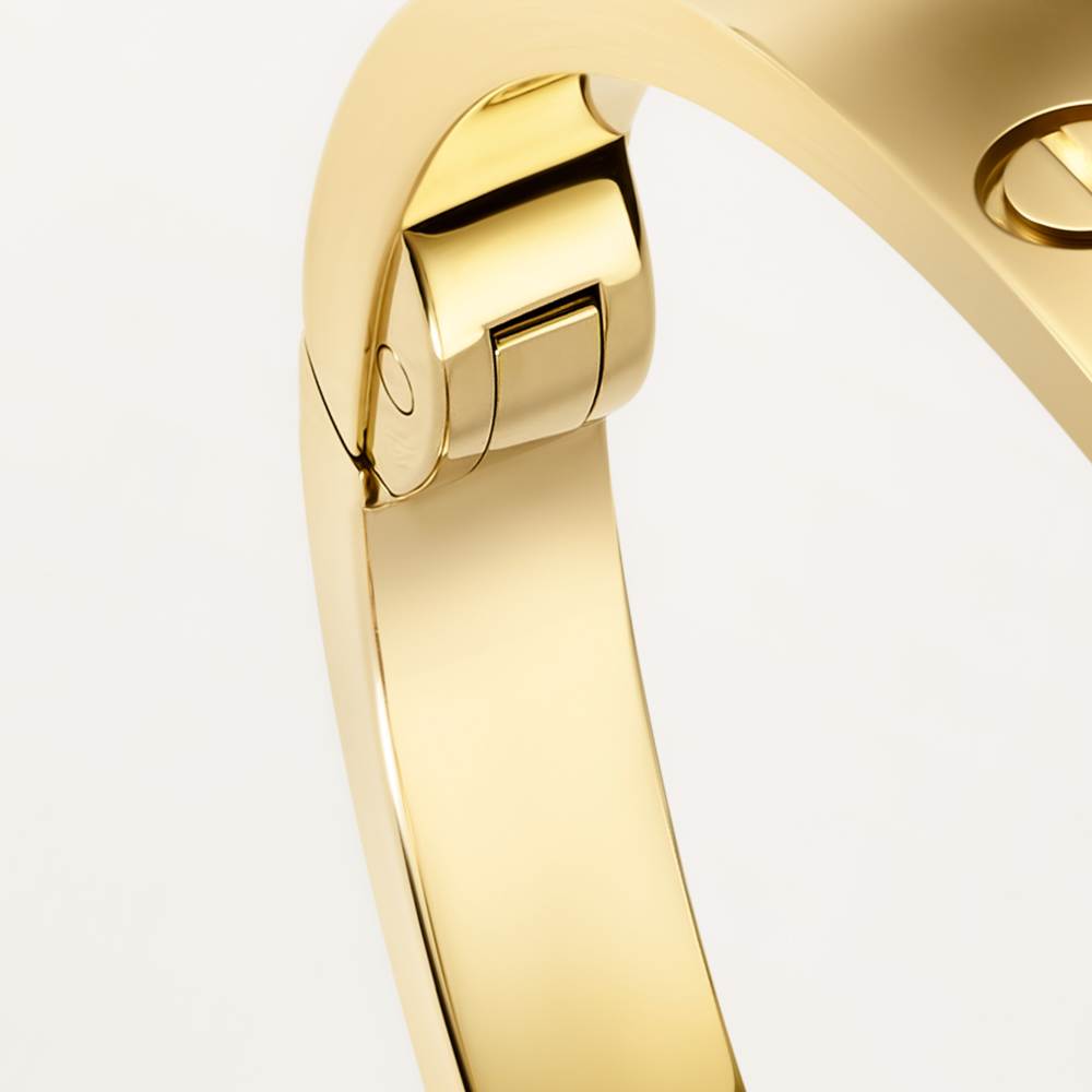 LOVE手镯，中号款 18K黄金