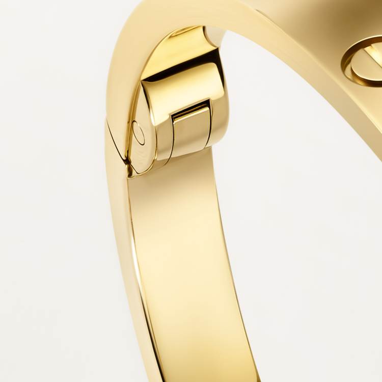 LOVE手镯，中号款 18K黄金