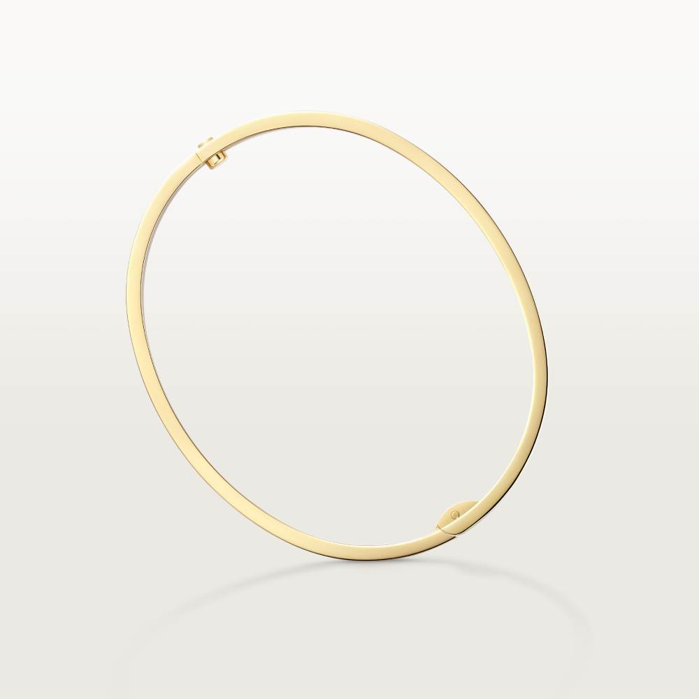 LOVE手镯，中号款 18K黄金