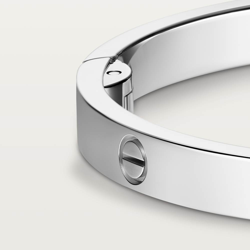 LOVE手镯，中号款 18K白金