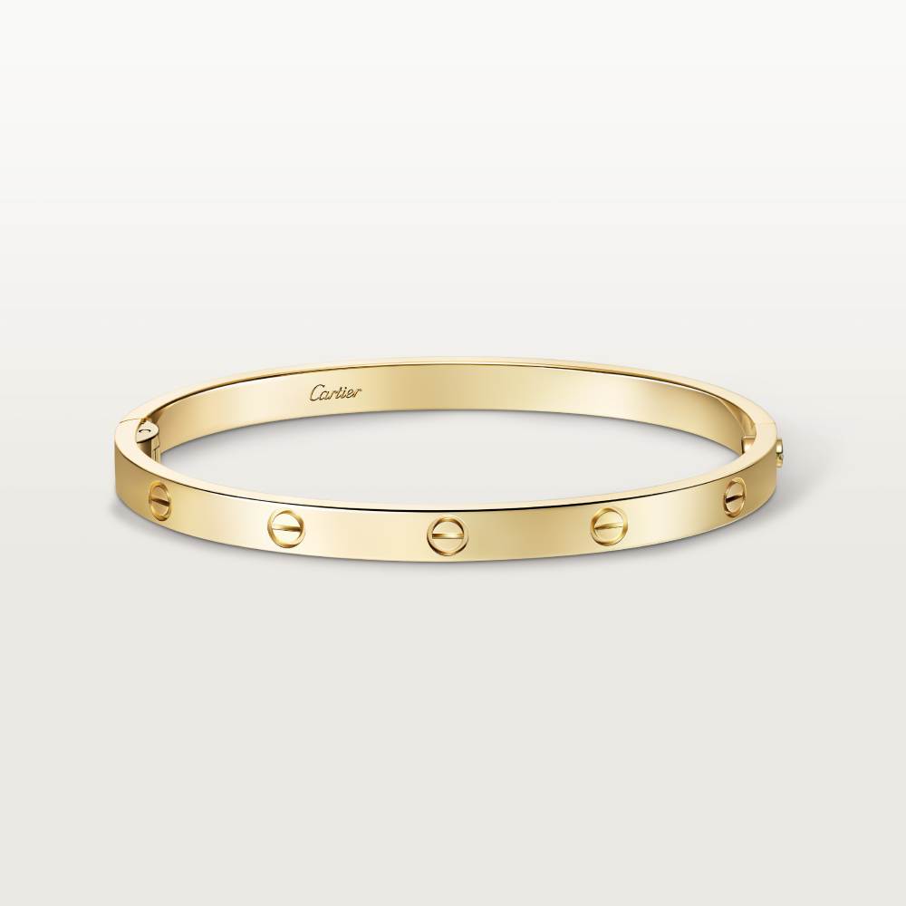 LOVE手镯，中号款 18K黄金