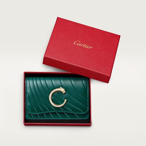 Panthère C de Cartier系列拉链名片夹
