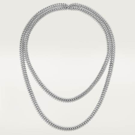 Clash de Cartier长项链，小号款  18K白金
