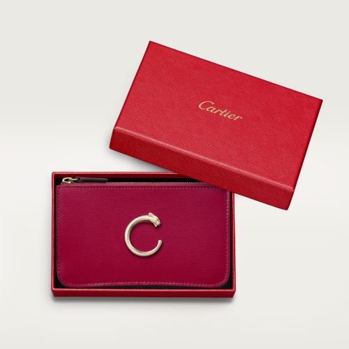 Panthère C de Cartier系列拉链卡片夹