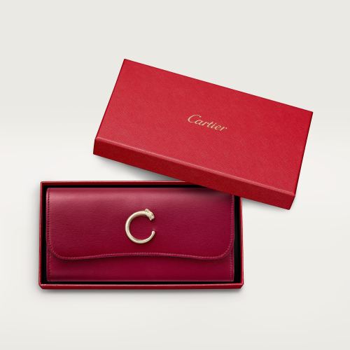 Panthère C de Cartier系列翻盖通用型皮夹