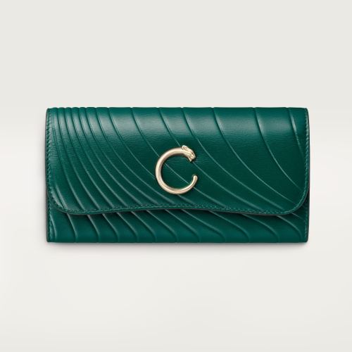 Panthère C de Cartier系列翻盖通用型皮夹