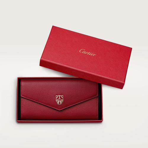 Panthère Graphique de Cartier系列翻盖通用型皮夹