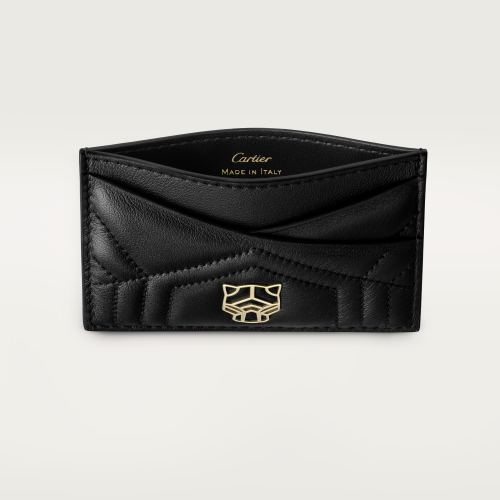 Panthère Graphique de Cartier系列单层卡片夹