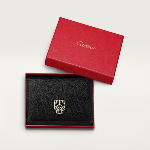 Panthère Graphique de Cartier系列单层卡片夹