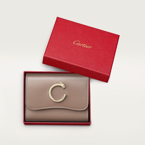 Panthère C de Cartier系列迷你皮夹