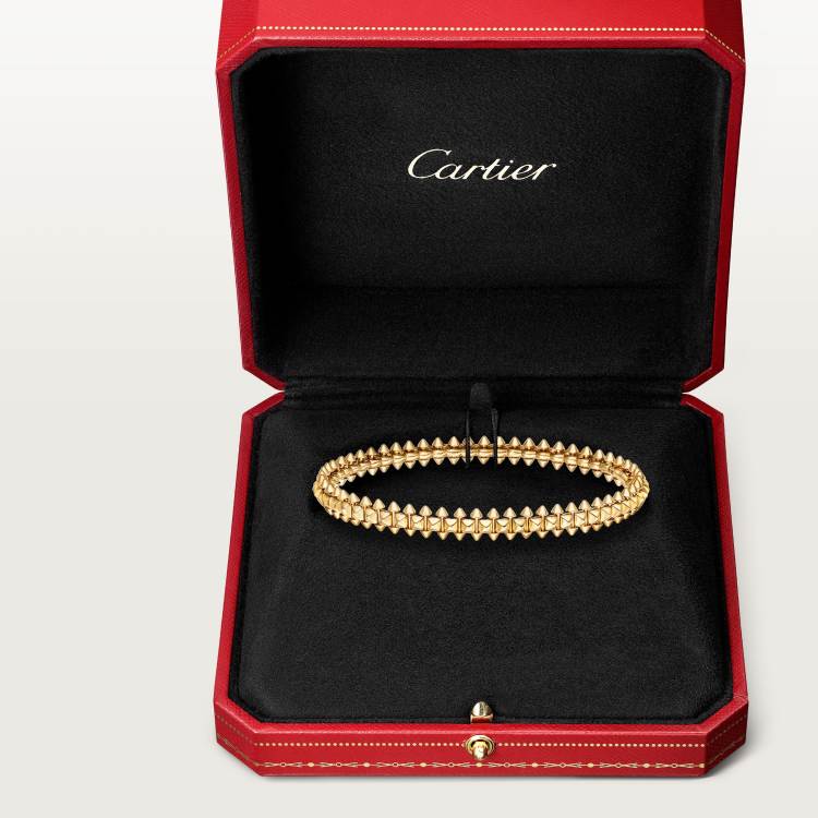 Clash de Cartier手镯，中号款 18K黄金