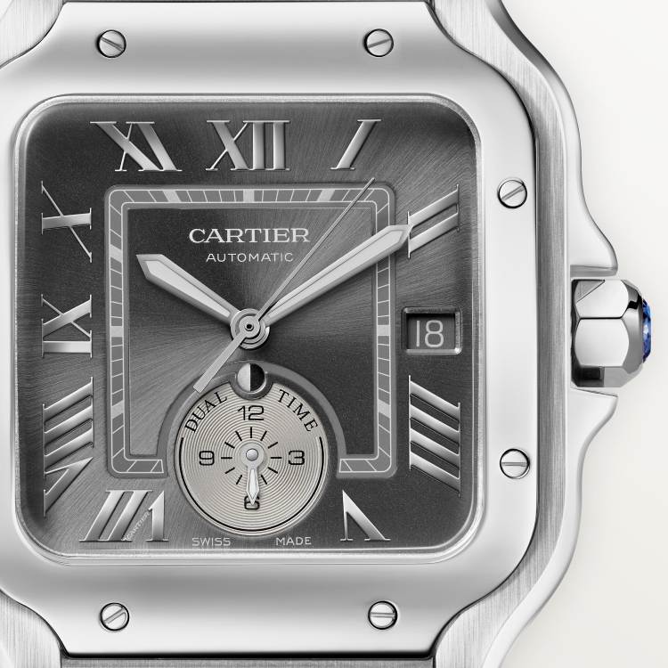 Santos de Cartier腕表 大号 精钢 自动上链