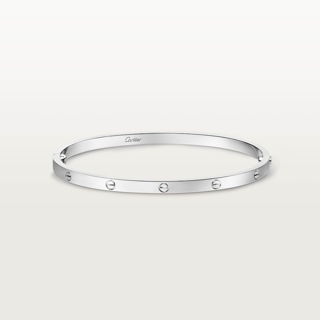 LOVE手镯，小号款 18K白金