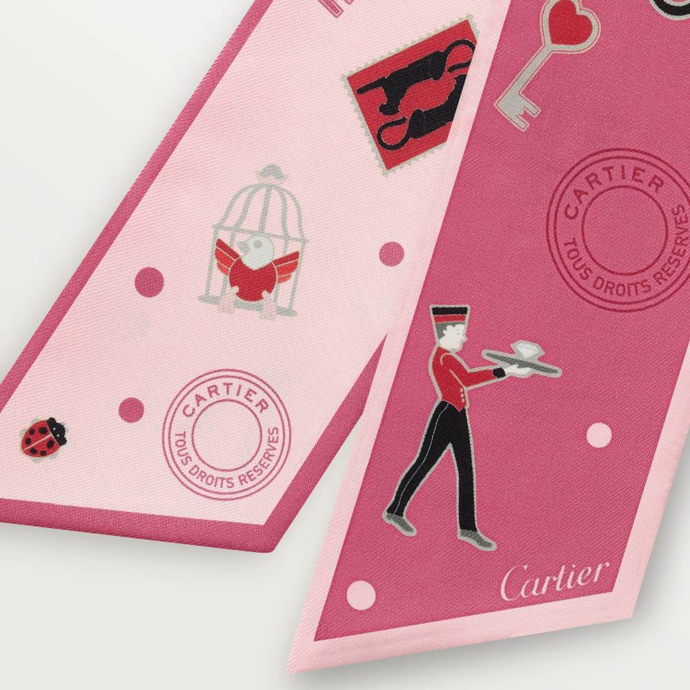 Diabolo de Cartier Bandeau细丝巾