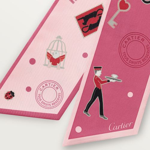 Diabolo de Cartier Bandeau细丝巾