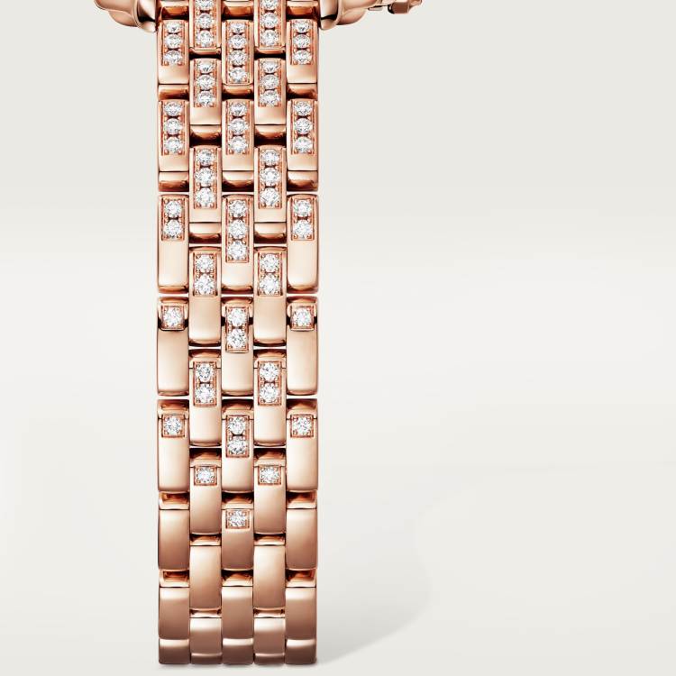 Panthère de Cartier腕表  18K玫瑰金 石英