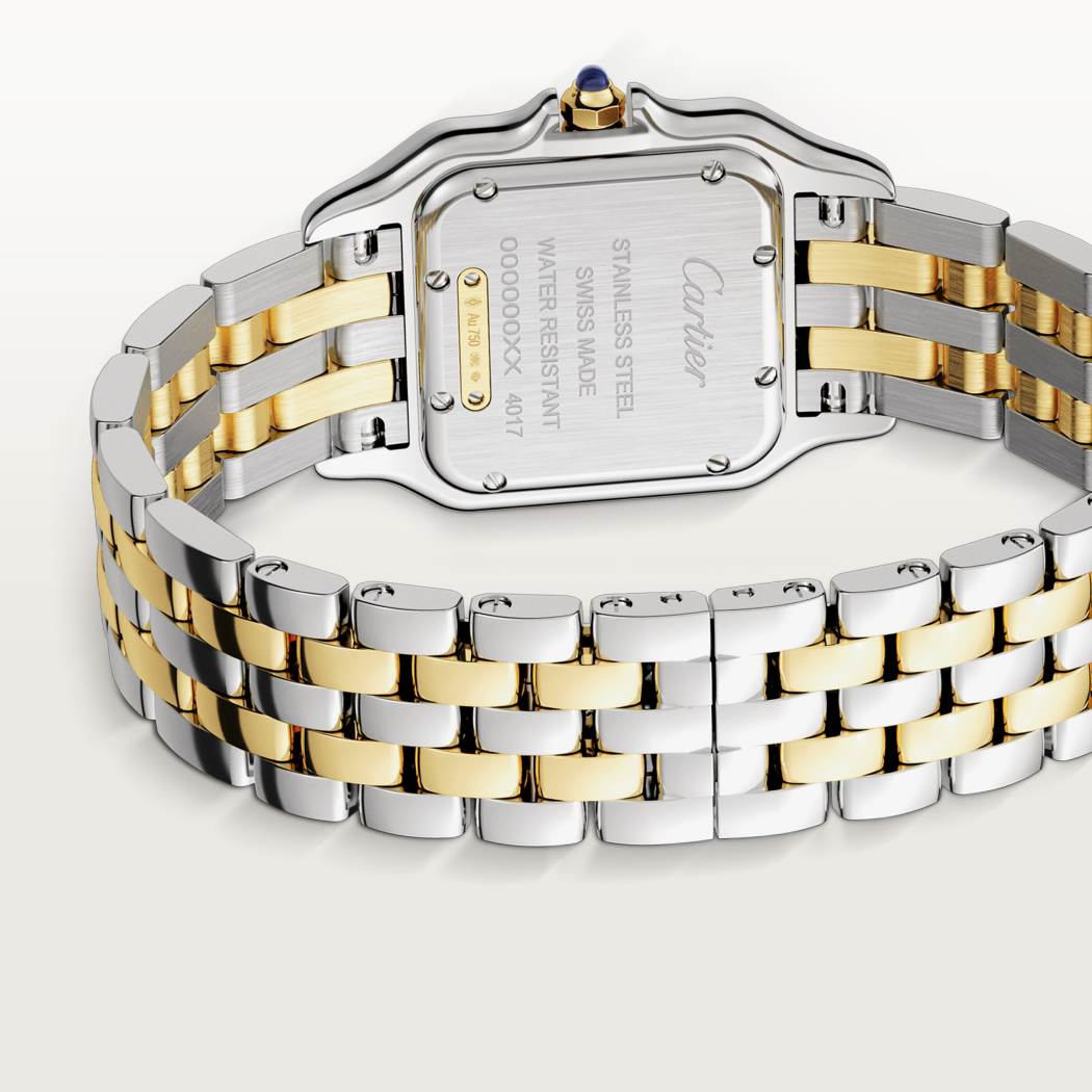 Panthère de Cartier腕表 中号款 K金 - 精钢色 石英