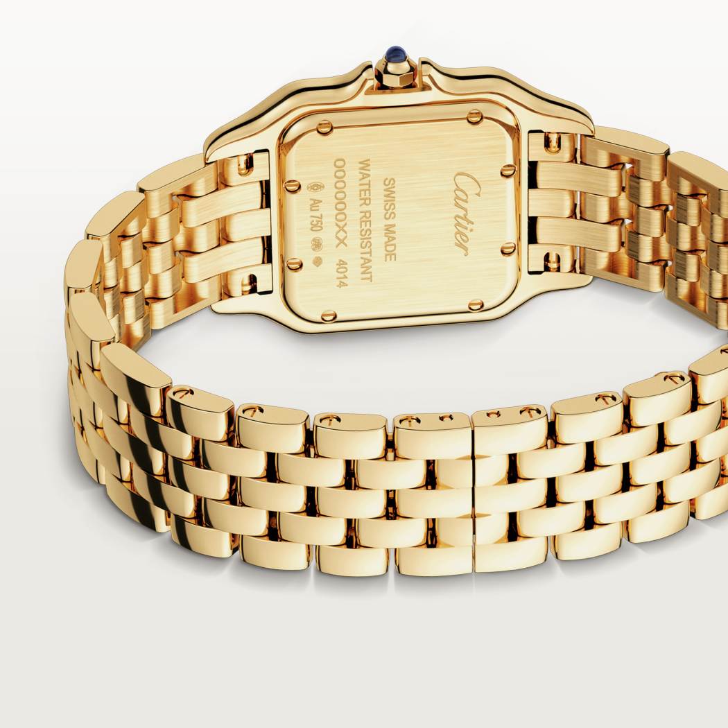 Panthère de Cartier腕表 中号款 18K黄金 石英