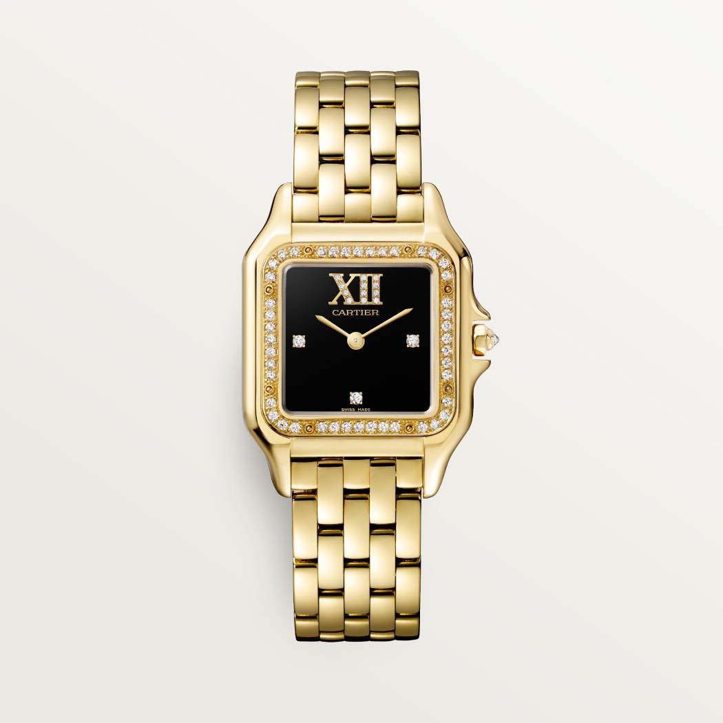 Panthère de Cartier腕表 中号款 18K黄金 石英