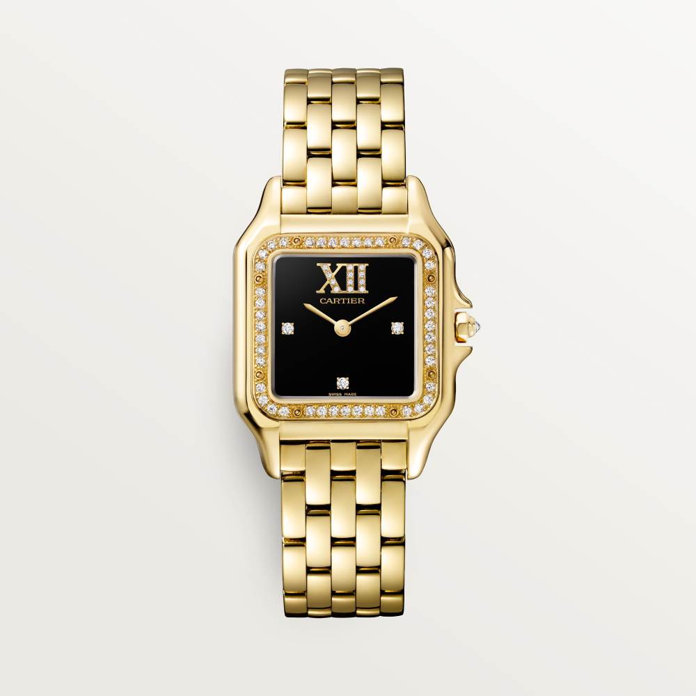 Panthère de Cartier腕表 中号款 18K黄金 石英
