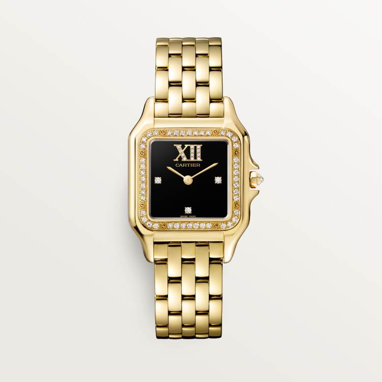 Panthère de Cartier腕表 中号款 18K黄金 石英