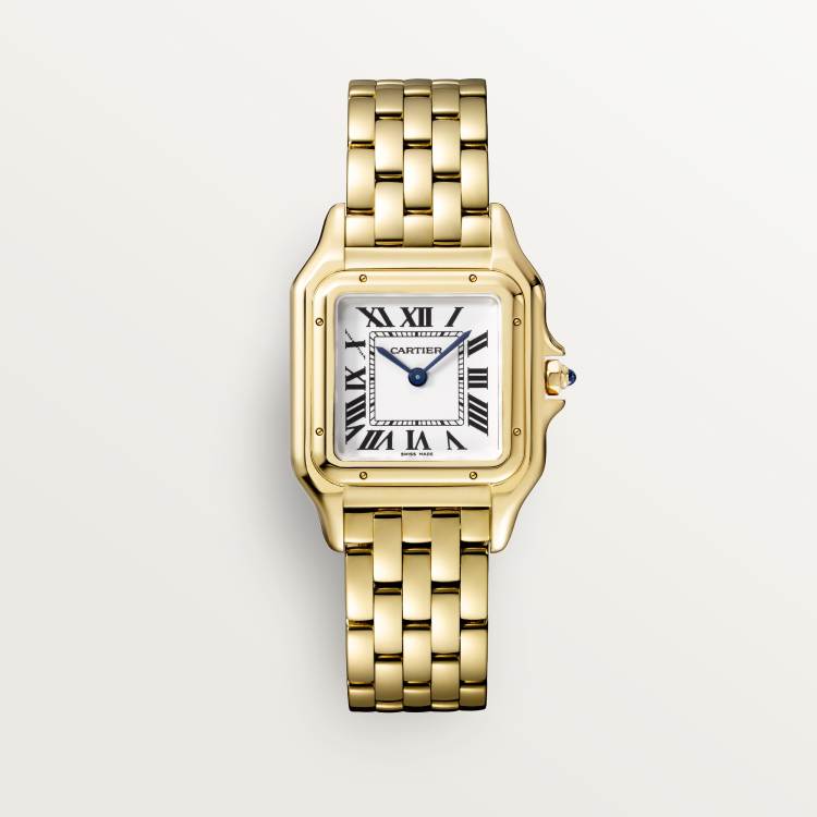 Panthère de Cartier腕表 中号款 18K黄金 石英