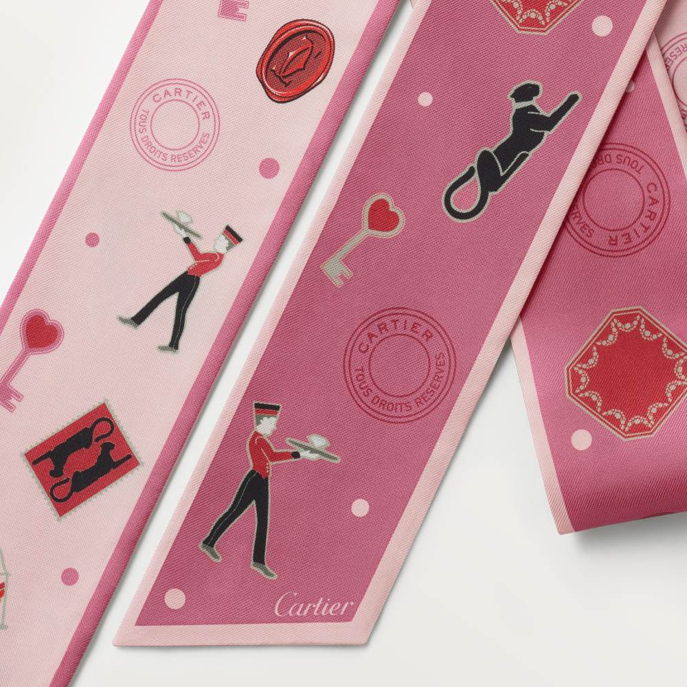 Diabolo de Cartier Bandeau细丝巾
