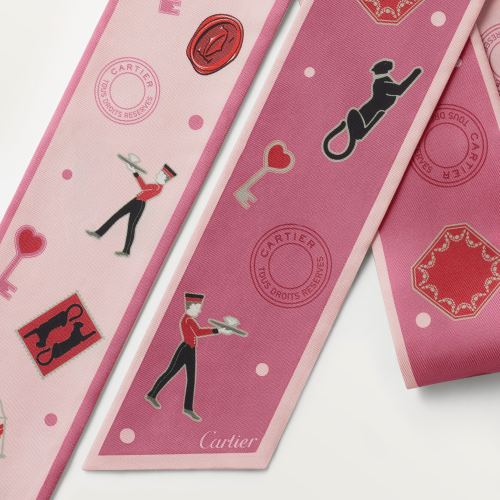 Diabolo de Cartier Bandeau细丝巾