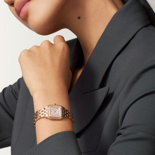 Panthère de Cartier卡地亚猎豹腕表，小号表款