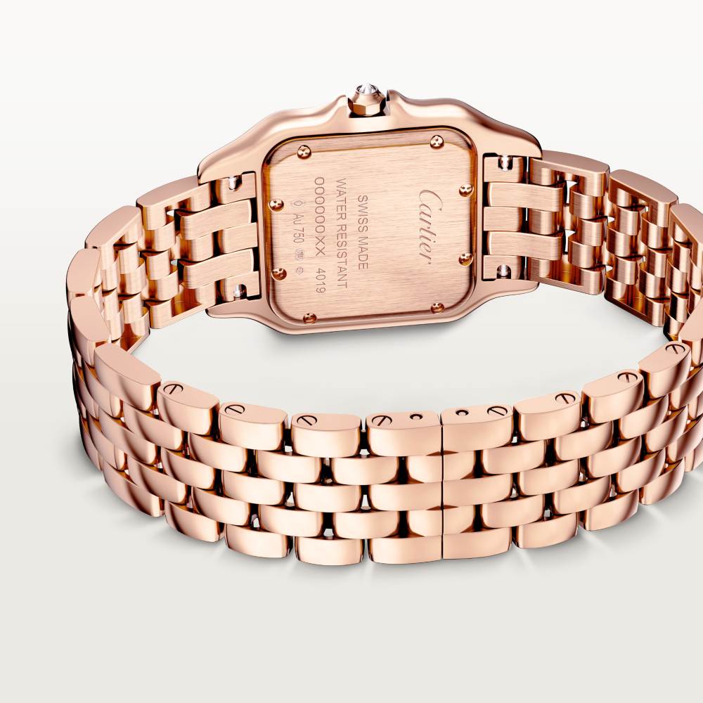 Panthère de Cartier腕表 中号 18K玫瑰金 石英