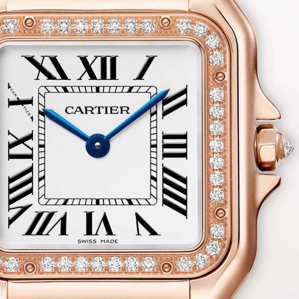 Panthère de Cartier腕表 中号 18K玫瑰金 石英